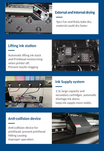Máquina de Impresión de Pancartas Flexibles Digitales para Exteriores de 1.8 m, Máquina de Impresión de Pancartas Flexibles de <span class=keywords><strong>Gran</strong></span> <span class=keywords><strong>Formato</strong></span> de 10 Pies, Impresora Eco Solvente - Product Image 2
