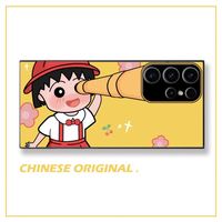 Nouvelle coque de téléphone portable Yabta Cartoon Electroplate étanche pour S21/S22/S23 Ultra, antichoc, en silicone, avec motif Bob l'éponge, compatible avec la recharge sans fil