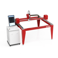 Machine de découpe laser à fibre CNC de bureau 1313 à refroidissement par eau de petite taille - Prise en charge de l'importation de divers formats de fichiers tels que DXF et AI