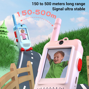 Walkie Talkie Recargable a Prueba de Explosiones para Niños, Intercomunicador Bidireccional de Largo Alcance, Educativo para Exteriores, Resistente al Agua IPX5 - Product Image 5