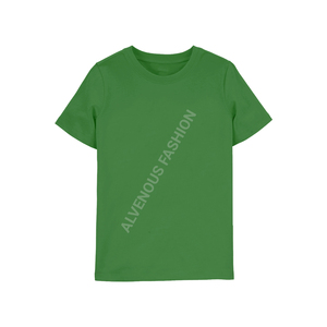 Camiseta personalizada de calidad de exportación altamente recomendada para niños, camiseta de gran tamaño de algodón liso con hombros caídos y manga corta con cuello redondo para niños - Product Image 1
