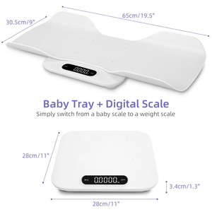 Báscula Digital para Bebés Recién Nacidos, Báscula Electrónica de Alta Precisión con Pantalla LED - Product Image 2