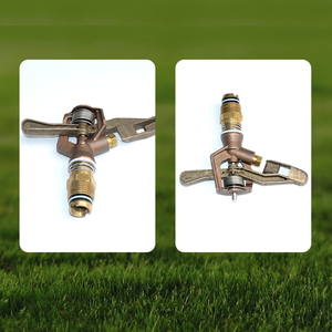 Irrigatore a Impatto in Ottone per Agricoltura, Connessione Filettata NPT Femmina da 1/2 e 3/4 Pollici - Product Image 4