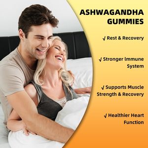 Gomitas de Ashwagandha para el Alivio del Estrés y el Sueño, Suplemento Vegano con Extracto de Raíz de Ashwagandha para la Ansiedad - Product Image 4