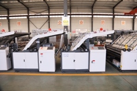 CZXY PACK Nouvelle plastifieuse de carton ondulé semi-automatique de haute qualité pour la fabrication de carton ondulé Machines de stratification de flûte