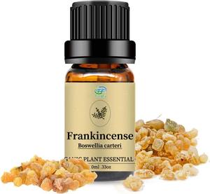 Huile essentielle d'encens 10 ml, soin corporel, parfum doux, huile parfumée pour diffuseur et aromathérapie - Product Image 1