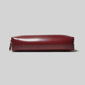 Astuccio in Pelle PU Stile Giapponese Grande Capacità Tinta Unita Resistente allo Sporco Borsa per Cancelleria Astuccio Porta Pennelli Cosmetici - Product Image 6
