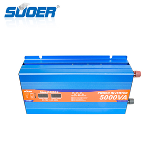 Sản lượng cao 5000va DC/AC Home Car <span class=keywords><strong>inverter</strong></span> 12V 2000 Wát đỉnh đầu ra duy nhất sửa đổi Sine Wave 50Hz bảo vệ quá tải màu xanh cao hơn - Product Image 3
