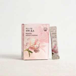 Peoniel Poudre d'enzyme de pivoine avec fibres alimentaires – Stick enzymatique quotidien pour la routine quotidienne - Product Image 1