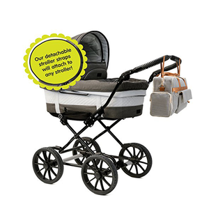 Borsa Fasciatoio Personalizzabile con Logo, Impermeabile, da Viaggio, con Tracolla, per <span class=keywords><strong>Adulti</strong></span> Unisex, Borsa Porta <span class=keywords><strong>Pannolini</strong></span> per Neonati, con Materassino Cambio, Borsa Mamma-Bambino - Product Image 4