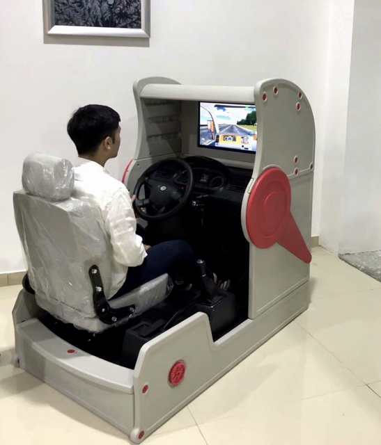 Construction Machinery Car Driving Simulator Educational Equipment