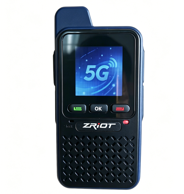Global 5G PoC Walkie Talkie GPS SOS Android Two Way Radio LTE PTToC Handheld SIM Card for Fleet Logistics Security