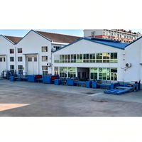 Ligne de production de laminage automatique pour panneaux de meubles avec revêtement à base de colle aqueuse et empilage automatique