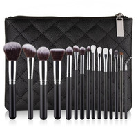 Sac cosmétique avec Logo personnalisé, trousse de maquillage, de beauté, noir, 50 pièces
