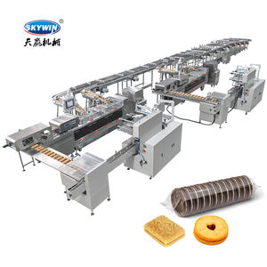 Linea di Produzione Automatica Personalizzata Skywin per Alimentazione, Sandwiching e Confezionamento di <span class=keywords><strong>Biscotti</strong></span> - Product Image 4