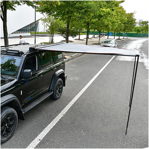 Véhicule d'extérieur tente abri soleil 270 degrés <span class=keywords><strong>grande</strong></span> pièce auvent de camion accessoires de <span class=keywords><strong>Camping</strong></span> tout-terrain pour GWM TANK 300 barres de toit de voiture - Product Image 5