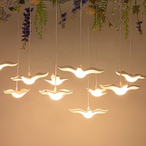 Suministros de boda, 10 <span class=keywords><strong>gaviota</strong></span>, estrellas, mariposa, candelabro, accesorios de boda, iluminación para ventana de Hotel, Luces de decoración - Product Image 6