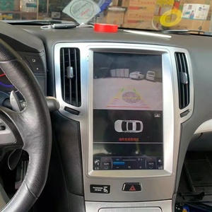UPSZTEC 12,1 "para Tesla estilo IPS pantalla <span class=keywords><strong>Android</strong></span> 14 4 + 64G navegación GPS estéreo Video coche REPRODUCTOR DE DVD para Infiniti G37 G37S G25 - Product Image 1