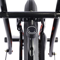 Nouveau Design 2026 Vélo d'Appartement à Résistance par Ventilateur, Pliable et Réglable, avec Écran LCD, pour Musculation et Exercice à Domicile ou en Salle de Sport
