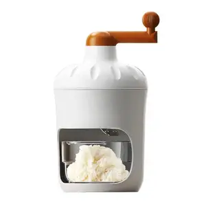 I001 mini-isshaker für den hausgebrauch, hand-eiscreme-maschine, selbstgemachte yoghurt-smoothie-eiscreme-puree-maschine 500 ml