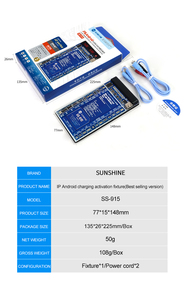 Placa <span class=keywords><strong>de</strong></span> Activación <span class=keywords><strong>de</strong></span> Batería Universal Sunshine SS-915 para <span class=keywords><strong>iPhone</strong></span>, Huawei, Samsung, Activación 2A - Product Image 6