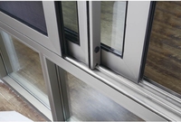 AS2047 Ventana corredera de aluminio estándar australiano Último Diseño 3 pistas Louver Fly Screen Aleación de aluminio para casa deslizante