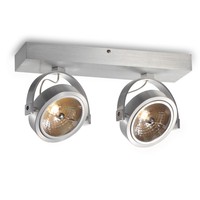 Spots de plafond rotatifs modernes à double tête pour intérieur