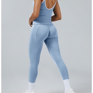 Conjuntos Deportivos de Yoga 2025, Talla Grande, Cintura Alta, Secado Rápido, Transpirables, Sin Costuras, Ropa Deportiva Activa, Personalizables - Product Image 5