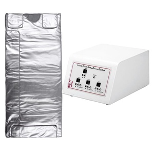 Couverture de sauna détoxifiante avec fermeture éclair, imperméable et chauffante, pour la perte de poids, prise US - Product Image 1