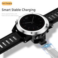 Adaptateur d'alimentation portable pratique à base magnétique Garmin MARQ2 Type-C avec port pour la charge de la montre intelligente