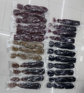 Vivian Nhà Máy 100% Kanekalon Bạch Kim Sợi Cảm Thấy Giống Như Con Người Phần Mở Rộng Tóc Kinky Xoăn Số Lượng Lớn Marley Tóc Afro Kinky Tóc Số Lượng Lớn - Product Image 3