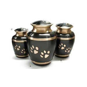New Arrival Top Leading Solid Metal Cremation Pet Urn For Companions Keepsakes Hot Selling <b>Ashes</b> Urn Burial Services Decoration - Product Image 1