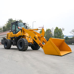 Heetverkopende 4WD-lader, nieuwe bouwmachines, diesel wiellader, gelede hydraulische all-terrain wiellader - Product Image 2