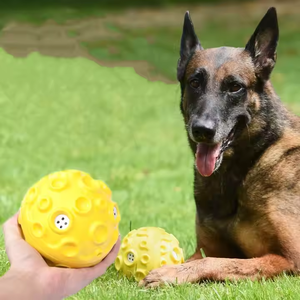 Luxe Interactieve Tpr Milieuvriendelijk 12Cm Kauwspeelgoed Grote Honden Bijtwerende Piepbal Cartoon Levensechte Educatieve Training - Product Image 1