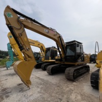 Excavatrice sur chenilles Caterpillar 315D2GC en bon état, fonctionnement flexible, idéale pour les projets de creusement de canalisations