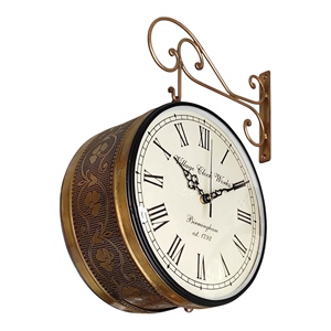 Elegante Reloj de Escritorio de Madera de 8 Pulgadas, Ligero, Diseño Artístico Decorativo para Mostradores de Recepción y Mesas de Oficina - Product Image 2
