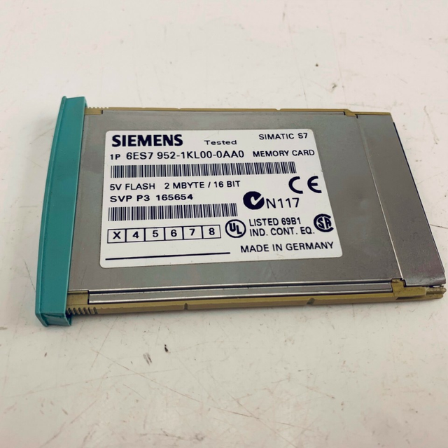 6es7952-0kl00-0aa0 Ram Memory Card for S7-400, Long 2 Mbyte 16 Bit New Original Industrial Automation Programmable Control Plc