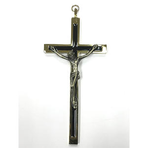 Fait sur mesure mode acier alliage de zinc multi usage métal artisanat Antique bronze cuivre prière fournitures Crucifix croix - Product Image 1