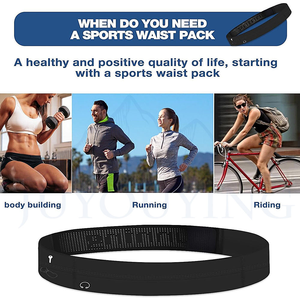 Large Capacity Running Pouch Invisible Outdoor Marathon Phone Storage Running Belt Fitness Sports <b>Waist</b> <b>Bag</b> Jogging <b>Bags</b> - Product Image 4