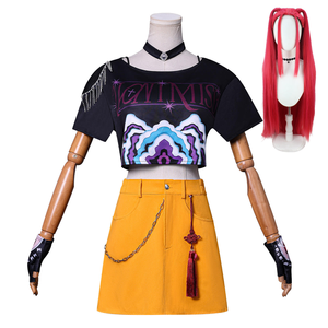 Disfraces de Cazador de Demonios K-pop Cosplay para Halloween Carnaval Fiesta <span class=keywords><strong>Ropa</strong></span> para Mamá y Bebé Rumi Mira Zoey - Product Image 6