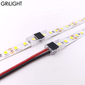 Connecteur de bande LED non étanche et étanche 8mm 10mm 12mm sans soudure 2 broches 3 broches 4 broches 5 broches Monochrome Bicolore RGB RGBW - Product Image 2