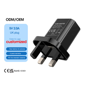 Shenzhen Lvxiangyuan Kleines Reise-USB-Ladegerät 5V 2A 10W mit UK-Stecker, CE- und UKCA-Zertifiziert für Handy, Tablet, Kamera - Product Image 1