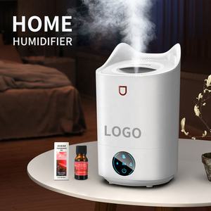 Humidificador Portátil con Orejas de Gato K6, 4 Niveles de Vapor, Control Táctil, Silencioso, Difusor de Aroma, Llenado Superior, 3L, Esterilización Ultrasónica, <span class=keywords><strong>para</strong></span> Oficina - Product Image 1