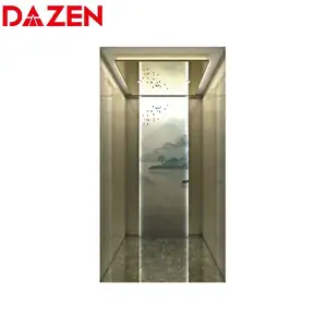 High Speed Low Price CE Elevator Passenger Lift Cabin / Ascenseurs / Electrical Residential Elevators