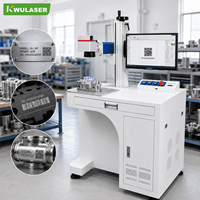 Machine de marquage et gravure laser à fibre stable avec scanner Galvo pour la traçabilité des pièces métalliques en usine