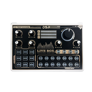 Micrófono V9 para Podcast, Venta Directa de Fábrica, Tarjeta de Sonido en Vivo con 14 Efectos, Cambiador de Voz y Cancelación de Ruido - Product Image 3