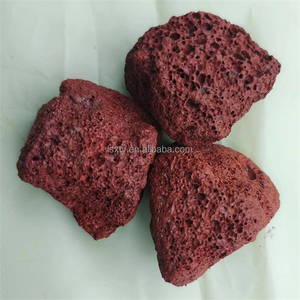 Aquarium utilisé prix bon marché sans poussière pierre de lave noire rouge - Product Image 2