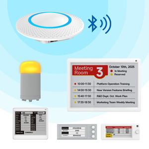 Système de balisage électronique Minew pour entrepôt, étiquettes numériques ESL, affichage E-paper pour la gestion des stocks et la solution PTL - Product Image 1