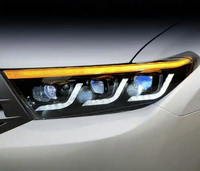 Pour Toyota Highlander : Ensemble de phares LED 12-14, projecteur modifié, DRL, clignotant séquentiel, phare à démarrage bleu, Plug & Play