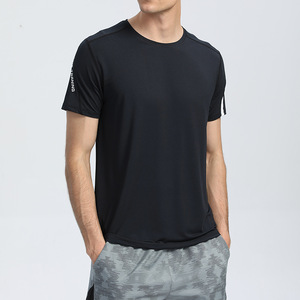 OEM logo Design personalizzato oversize t-shirt da uomo t-shirt nera <span class=keywords><strong>abbigliamento</strong></span> Casual <span class=keywords><strong>moda</strong></span> alta qualità - Product Image 2